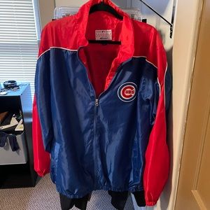 Chicago Cubs Vintage Windbreaker Jacket